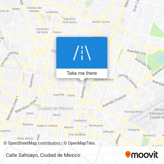 Mapa de Calle Sahúayo