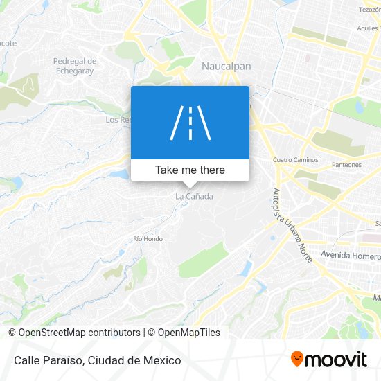 Calle Paraíso map