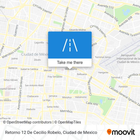 Mapa de Retorno 12 De Cecilio Robelo