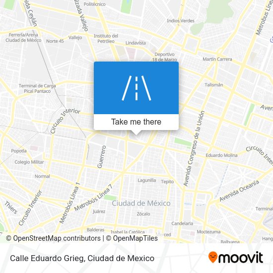 Calle Eduardo Grieg map