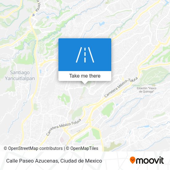 Mapa de Calle Paseo Azucenas