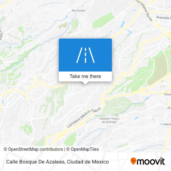 Calle Bosque De Azaleas map