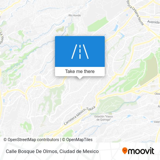 Calle Bosque De Olmos map