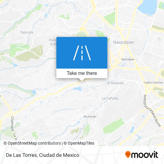 De Las Torres map