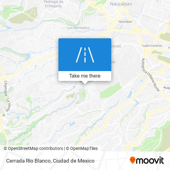 Cerrada Río Blanco map