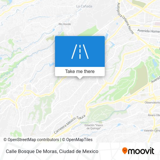 Calle Bosque De Moras map