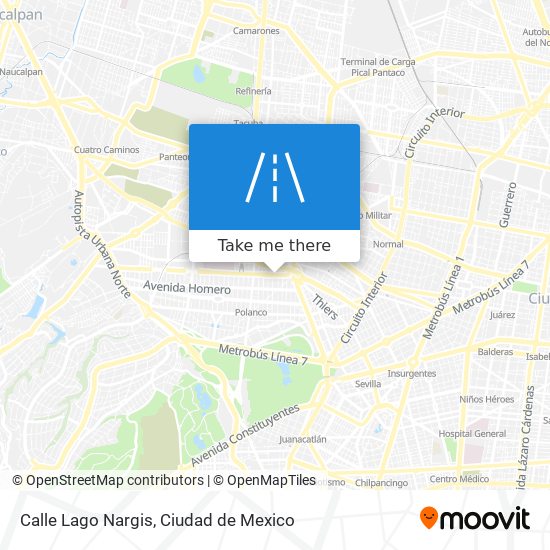 Mapa de Calle Lago Nargis