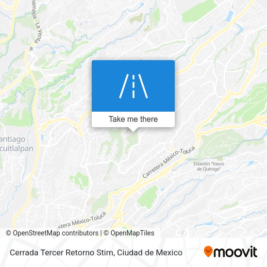 Mapa de Cerrada Tercer Retorno Stim