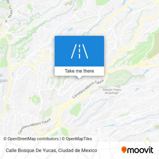 Mapa de Calle Bosque De Yucas