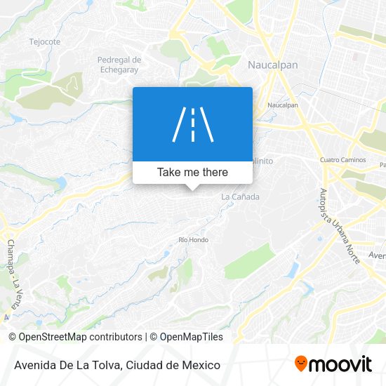 Avenida De La Tolva map