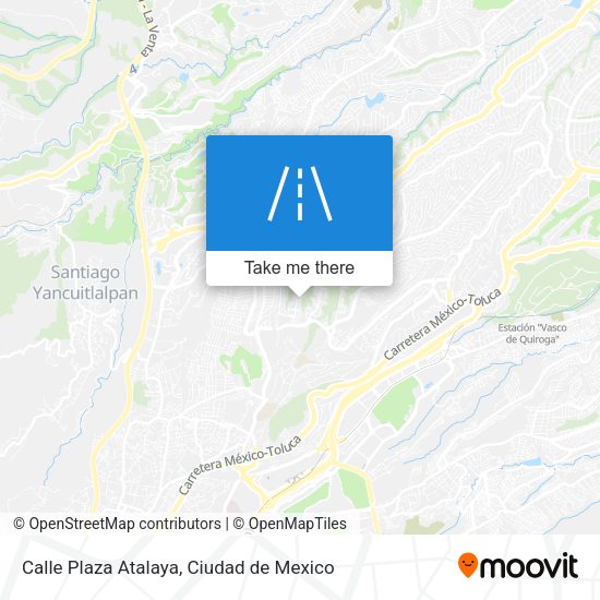 Mapa de Calle Plaza Atalaya