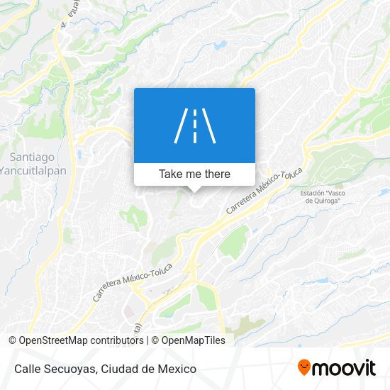 Mapa de Calle Secuoyas
