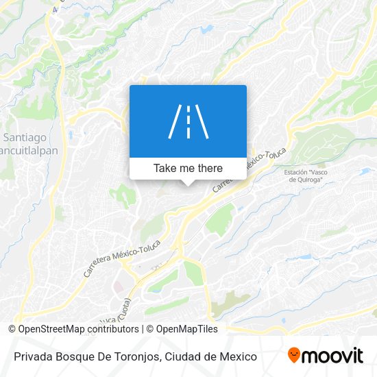 Privada Bosque De Toronjos map