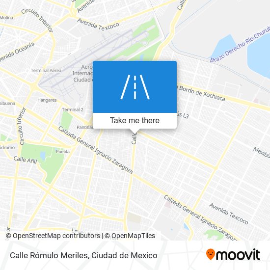 Calle Rómulo Meriles map