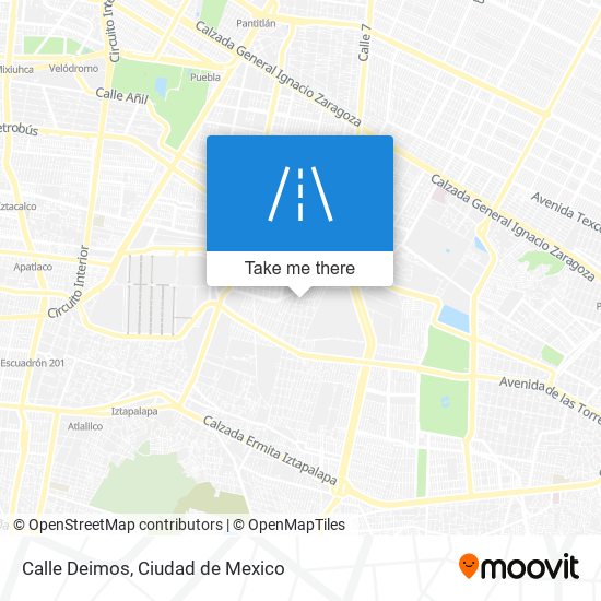 Calle Deimos map