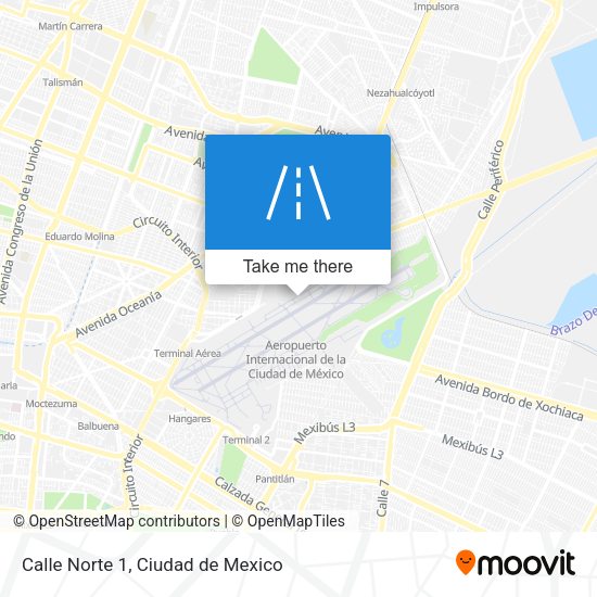 Calle Norte 1 map