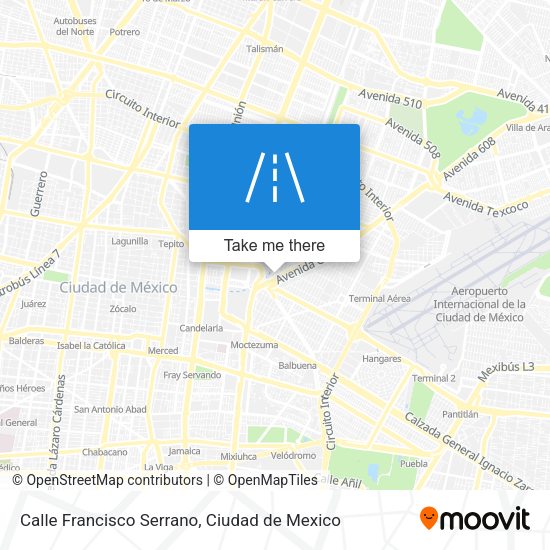 Calle Francisco Serrano map