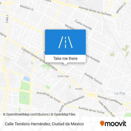 Calle Teodoro Hernández map