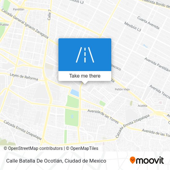 Mapa de Calle Batalla De Ocotlán