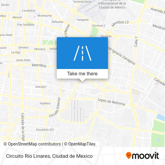 Mapa de Circuito Río Linares