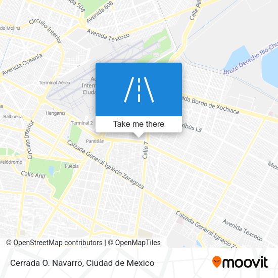Mapa de Cerrada O. Navarro