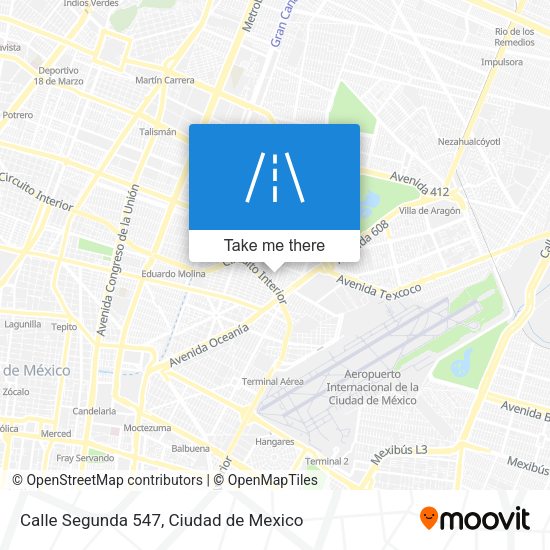 Calle Segunda 547 map
