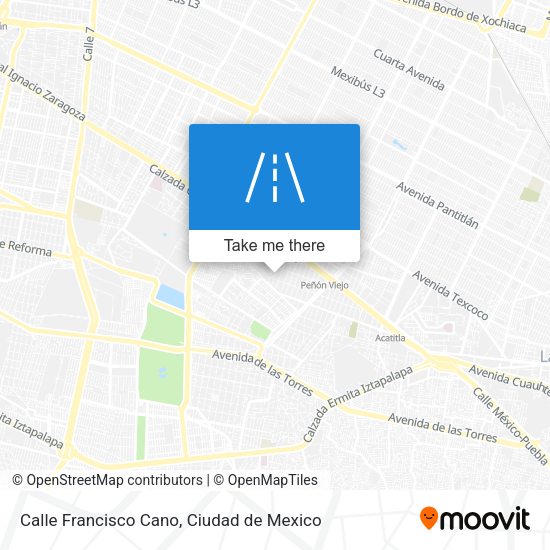 Calle Francisco Cano map