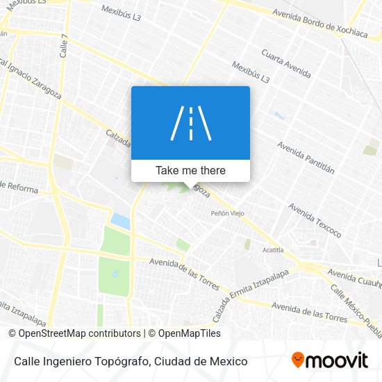 Calle Ingeniero Topógrafo map