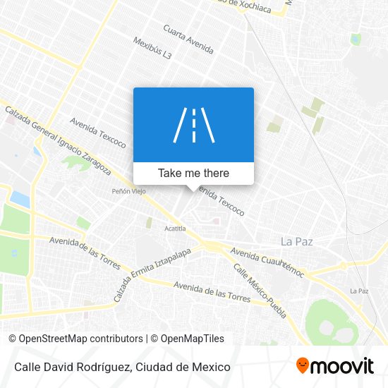 Calle David Rodríguez map
