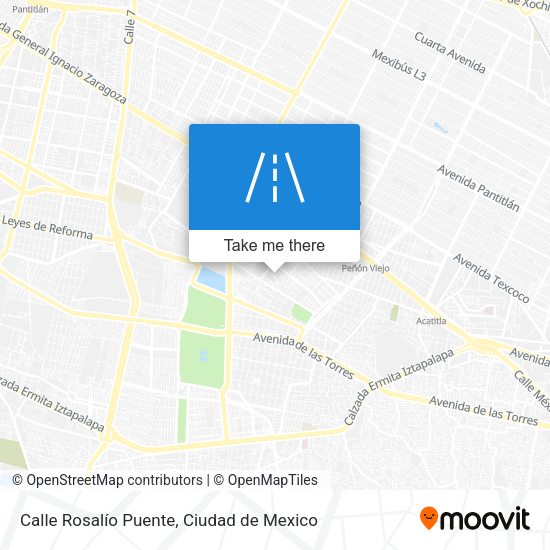Calle Rosalío Puente map