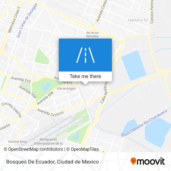 Bosques De Ecuador map