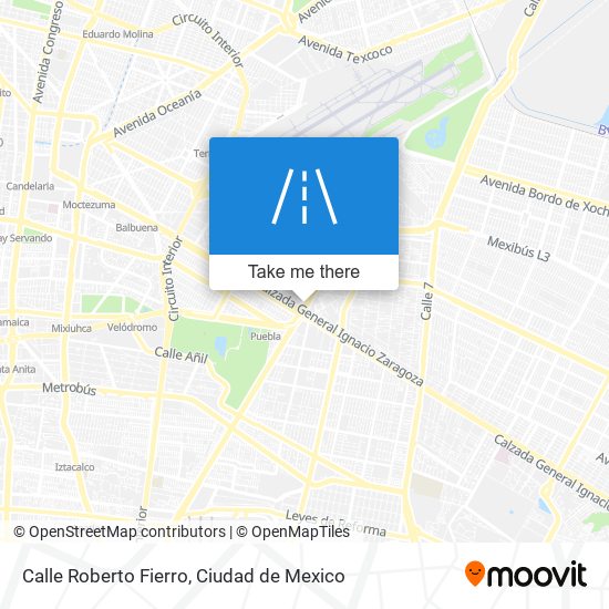 Mapa de Calle Roberto Fierro