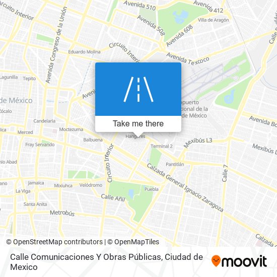 Calle Comunicaciones Y Obras Públicas map