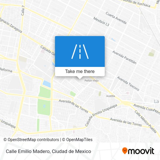 Calle Emilio Madero map