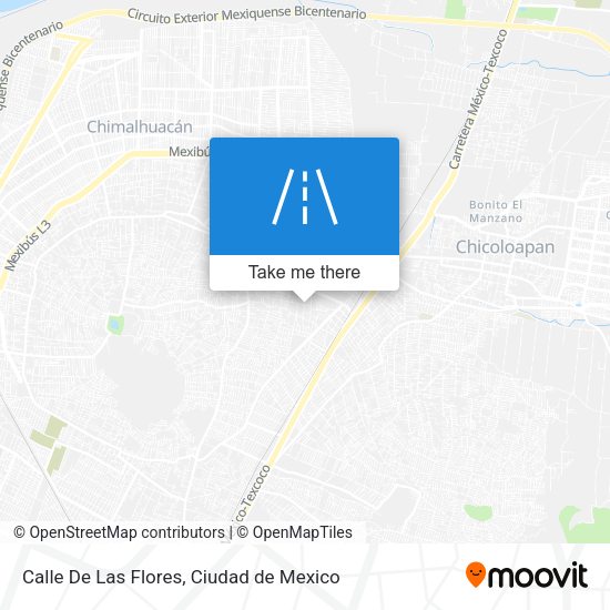Calle De Las Flores map