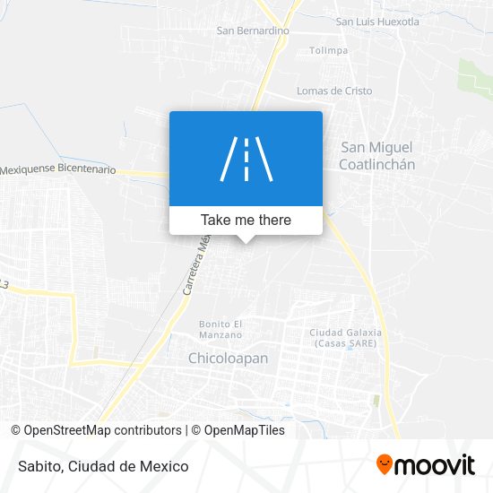 Mapa de Sabito