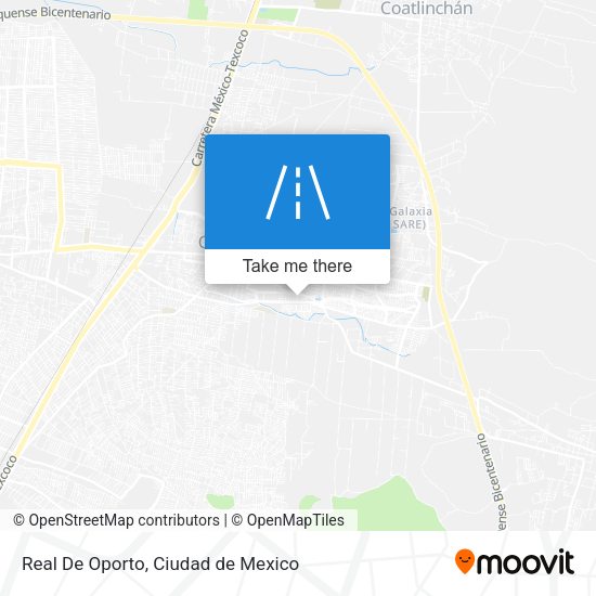 Real De Oporto map