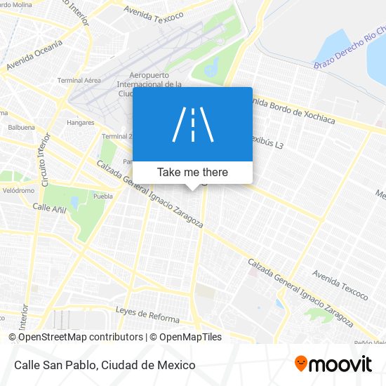 Calle San Pablo map