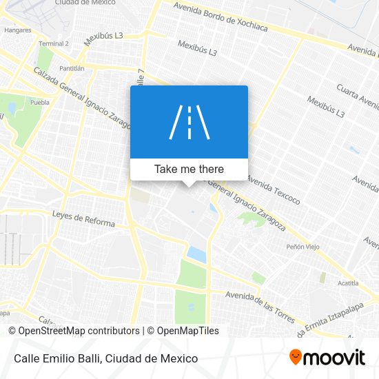 Calle Emilio Balli map
