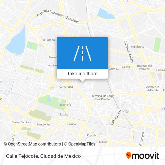 Calle Tejocote map