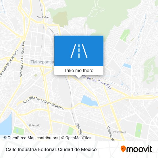 Calle Industria Editorial map