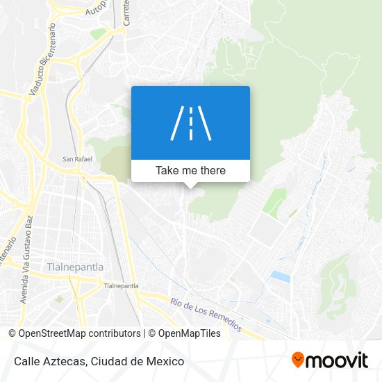 Mapa de Calle Aztecas