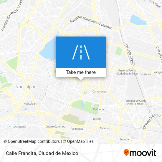 Calle Francita map