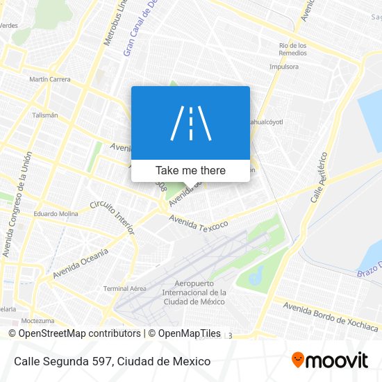 Calle Segunda 597 map