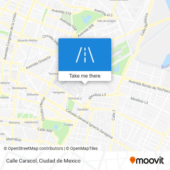 Calle Caracol map