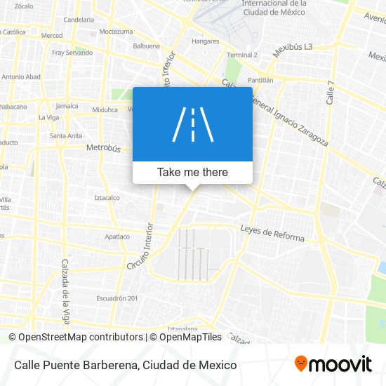 Mapa de Calle Puente Barberena