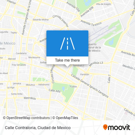 Calle Contraloria map