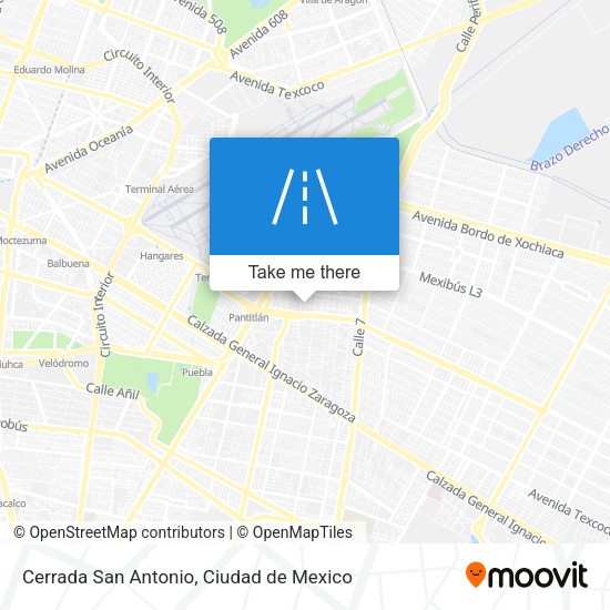 Mapa de Cerrada San Antonio