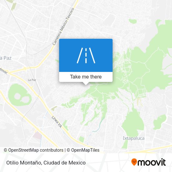 Mapa de Otilio Montaño