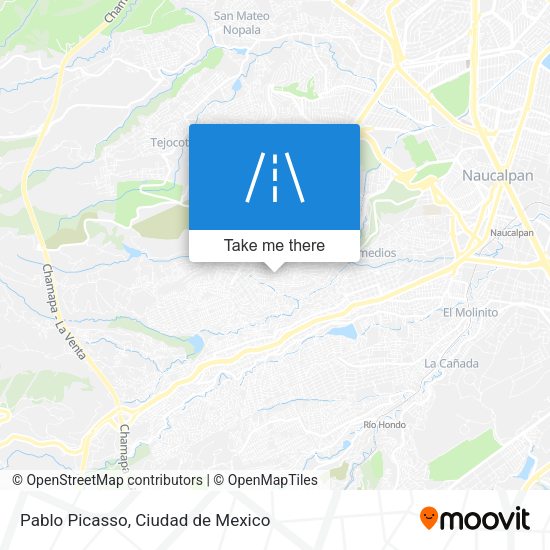 Pablo Picasso map